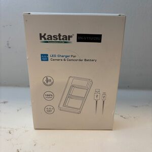 Kastar LED charger for camera and camcorder battery BN – V11U/28U